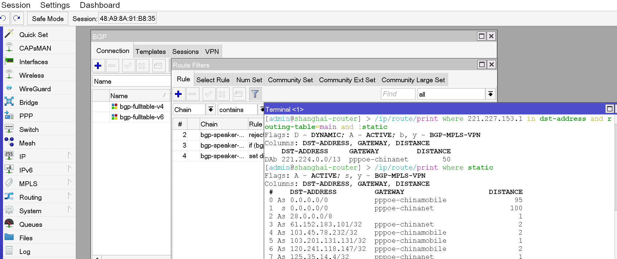 Featured image of post Optimizing multi-wan internet access using BGP full table on RouterOS.